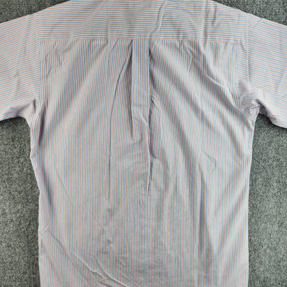 Brooks Brothers Boys XL Shirt Striped Red Blue Button Down Cotton Non Iron Teens - Picture 12 of 13